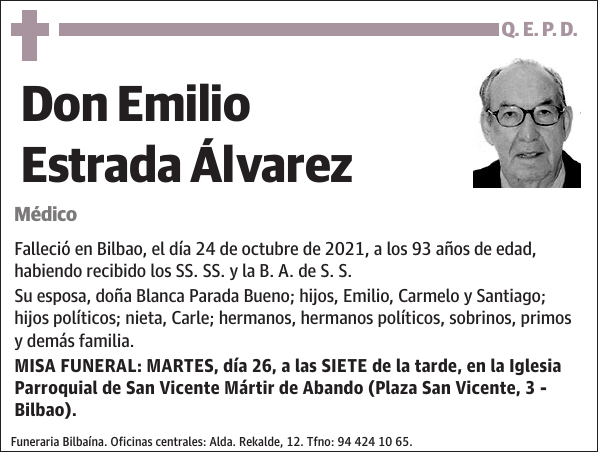 Emilio Estrada Álvarez Médico