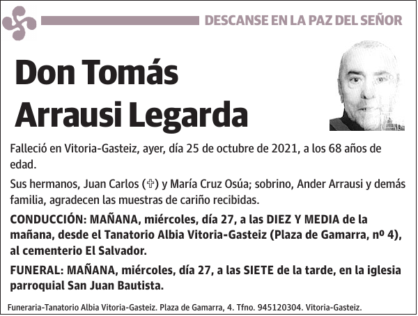 Tomás Arrausi Legarda