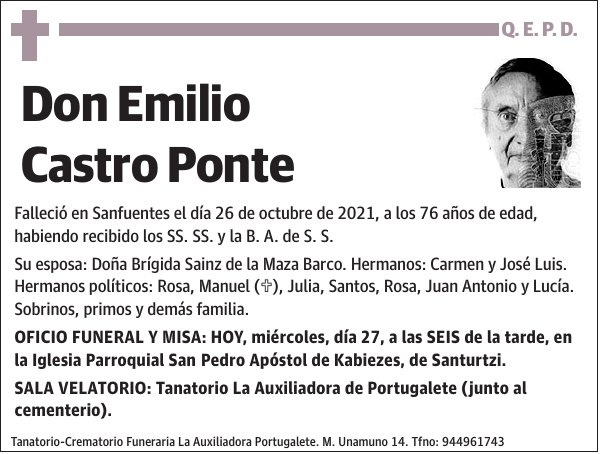 Emilio Castro Ponte