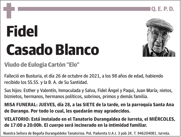 Fidel Casado Blanco