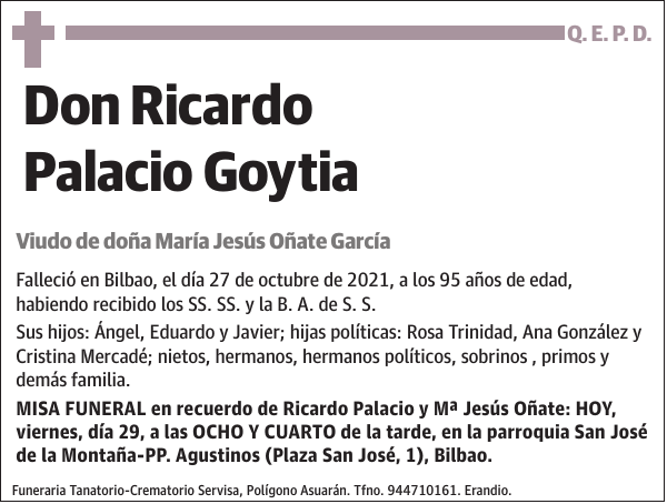 Ricardo Palacio Goytia