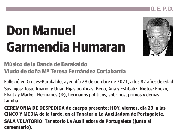 Manuel Garmendia Humaran