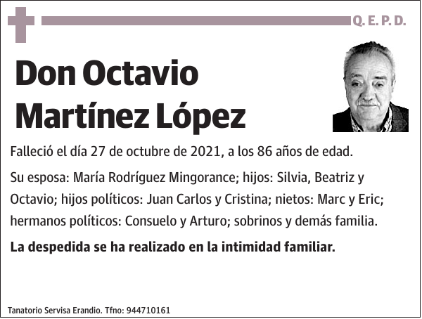 Octavio Martínez López