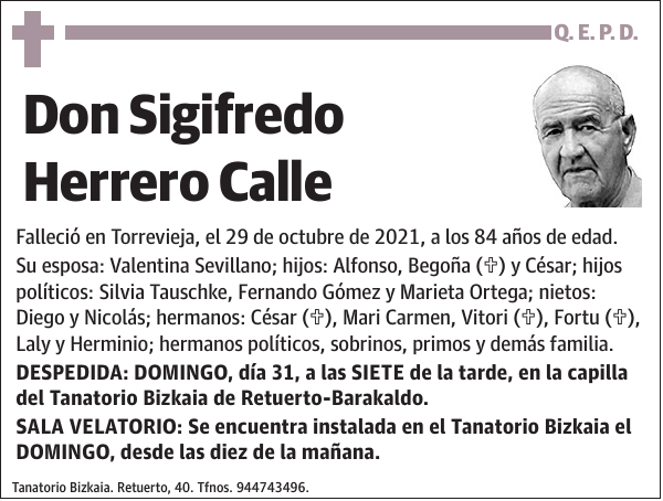 Sigifredo Herrero Calle