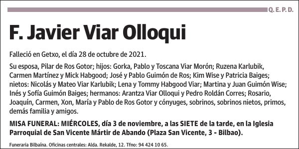 F. Javier Viar Olloqui