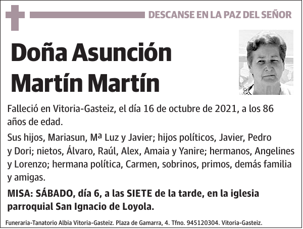 Asunción Martín Martín