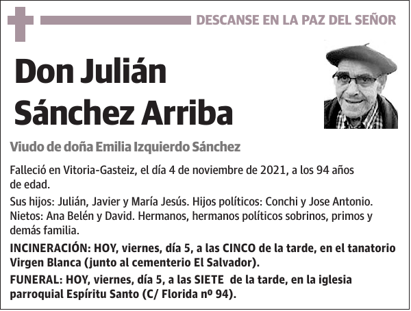 Julián Sánchez Arriba