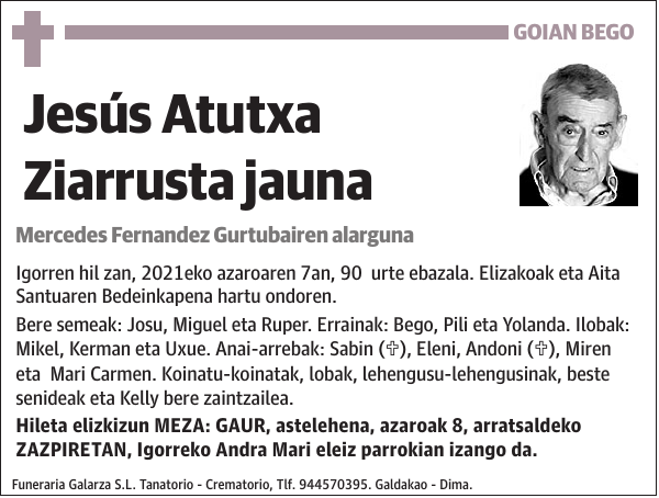 Jesús Atutxa Ziarrusta