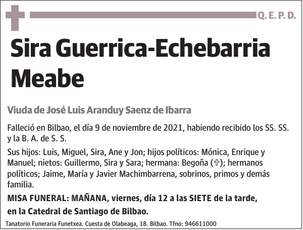 Sira Guerrica-Echebarria Meabe