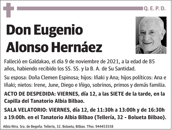 Eugenio Alonso Hernáez