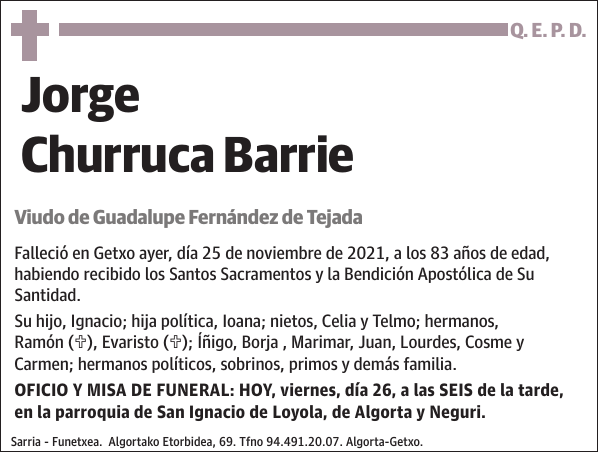 Jorge Churruca Barrie