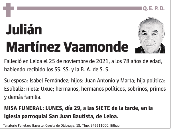 Julián Martínez Vaamonde