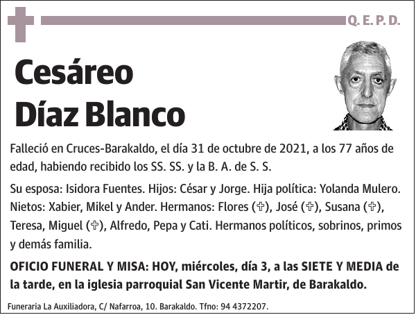 Cesáreo Díaz Blanco