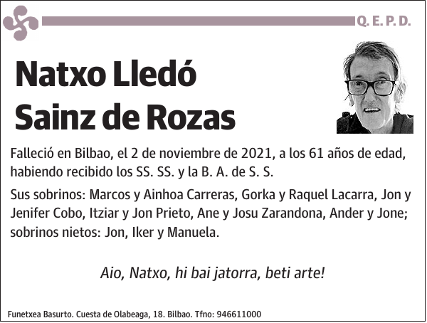 Natxo Lledó Sainz de Rozas