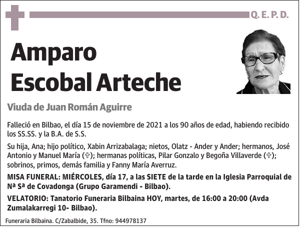 Amparo Escobal Arteche