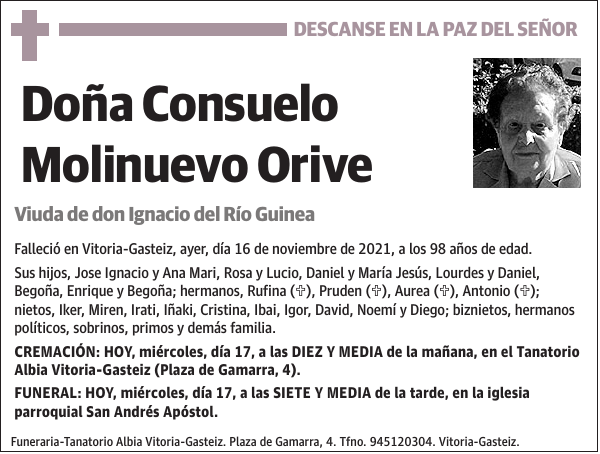 Consuelo Molinuevo Orive