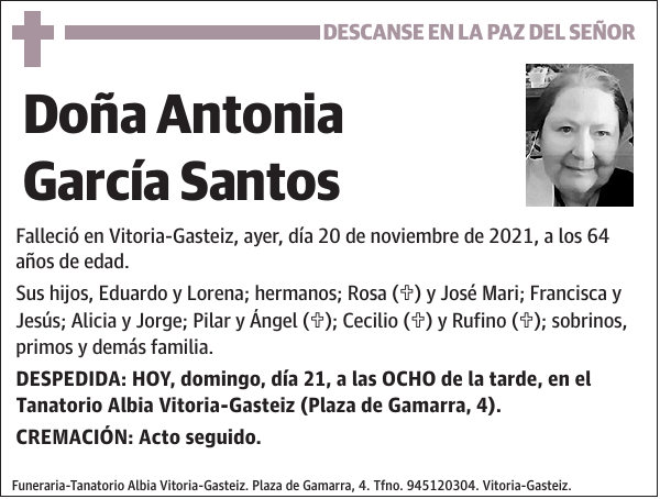 Antonia García Santos