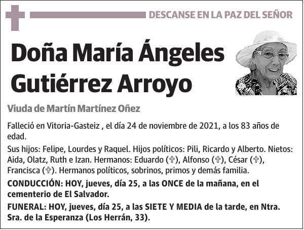 María Ángeles Gutiérrez Arroyo