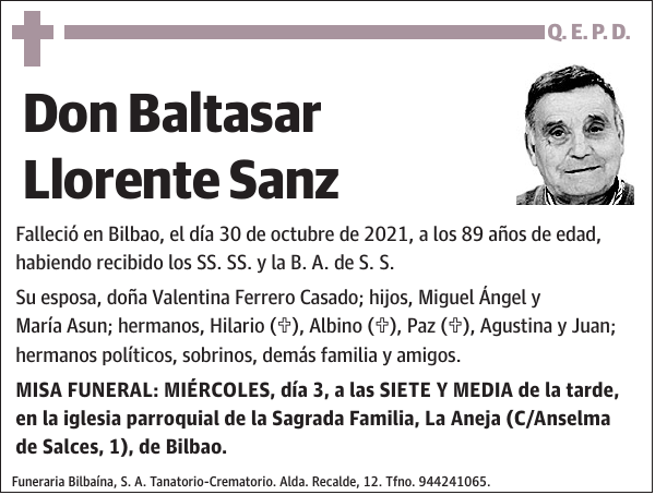 Baltasar Llorente Sanz