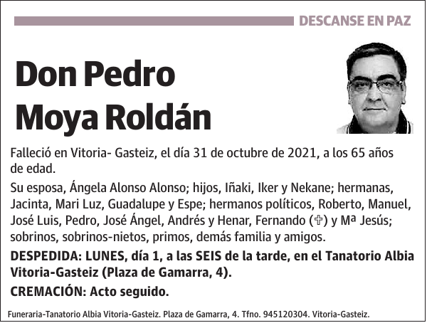 Pedro Moya Roldán