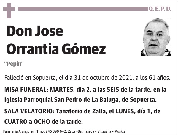 Jose Orrantia Gómez