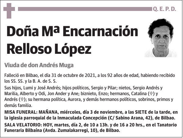 Mª Encarnación Relloso López