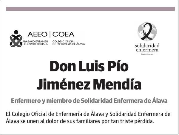 Luis Pío Jiménez Mendía