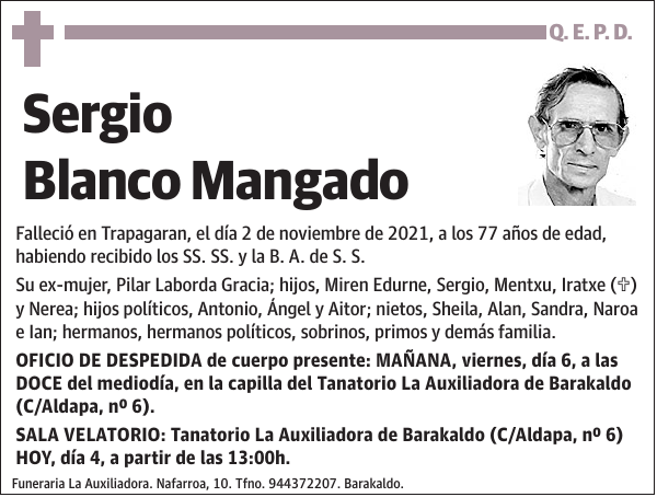 Sergio Blanco Mangado