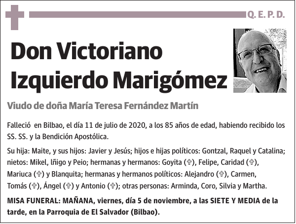 Victoriano Izquierdo Marigómez