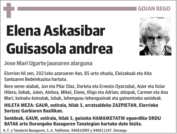 Elena Askasibar Guisasola