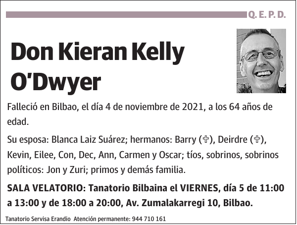 Kieran Kelly O'Dwyer