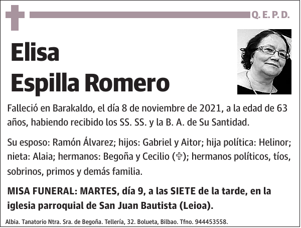 Elisa Espilla Romero