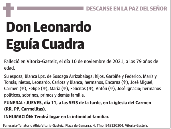 Leonardo Eguía Cuadra