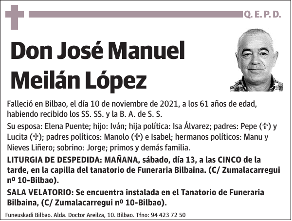 José Manuel Meilán López