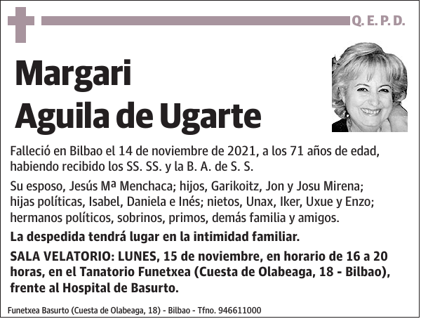 Margari Aguila de Ugarte