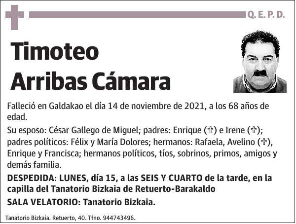 Timoteo Arribas Cámara