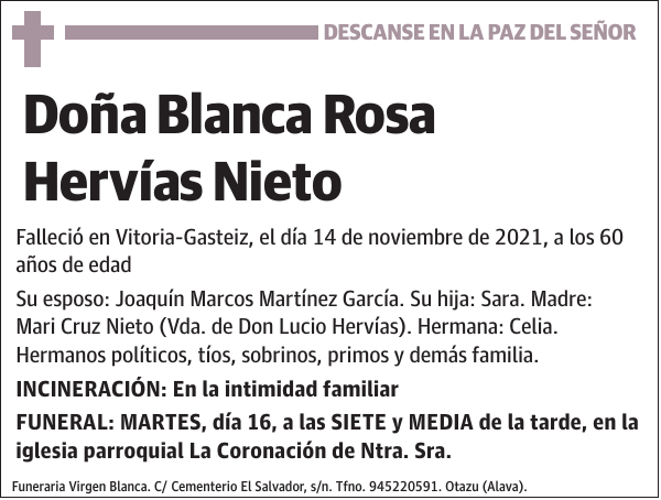 Blanca Rosa Hervías Nieto