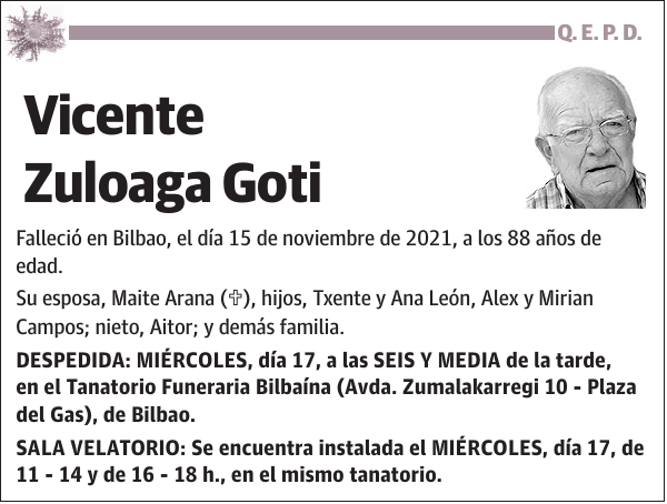 Vicente Zuloaga Goti