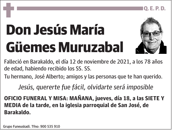 Jesús María Güemes Muruzabal