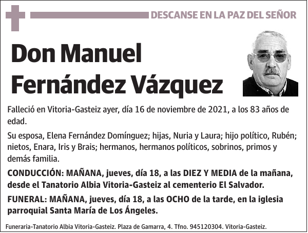 Manuel Fernández Vázquez