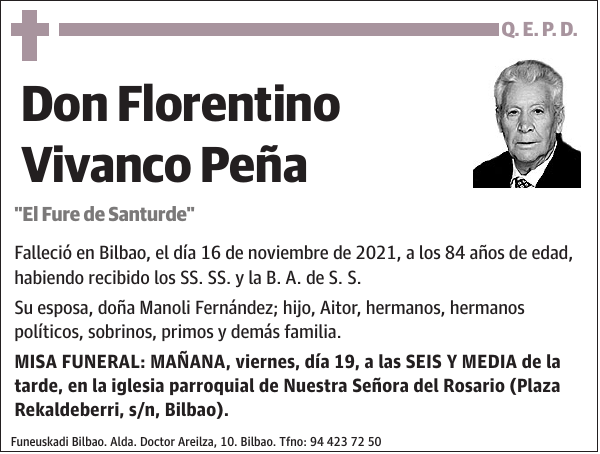 Florentino Vivanco Peña