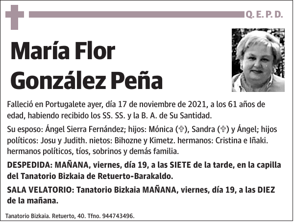 María Flor González Peña