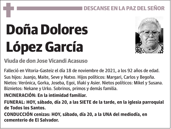 Dolores López García