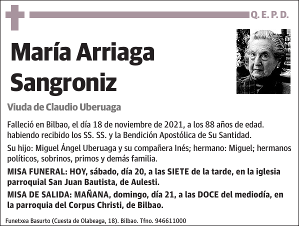 María Arriaga Sangroniz