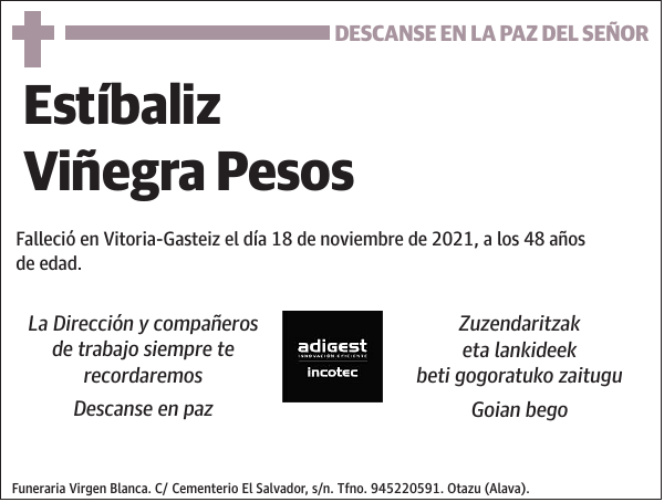 Estíbaliz Viñegra Pesos