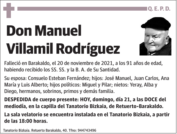 Manuel Villamil Rodríguez