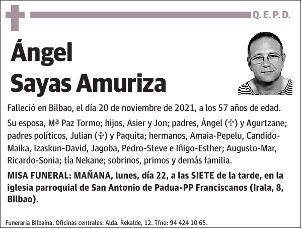 Ángel Sayas Amuriza