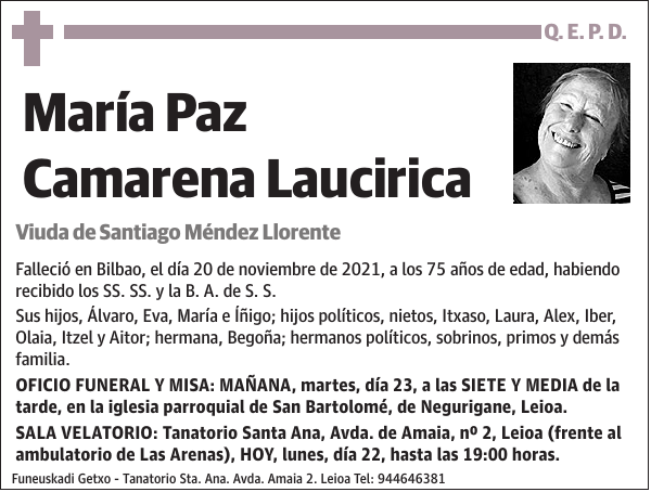 María Paz Camarena Laucirica