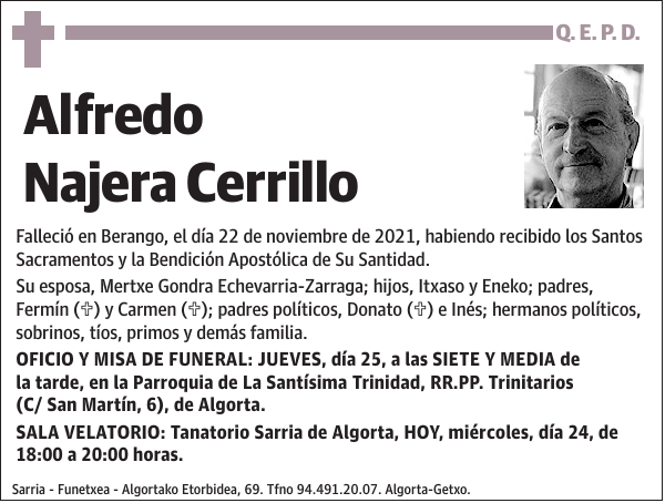 Alfredo Najera Cerrillo