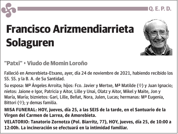 Francisco Arizmendiarrieta Solaguren